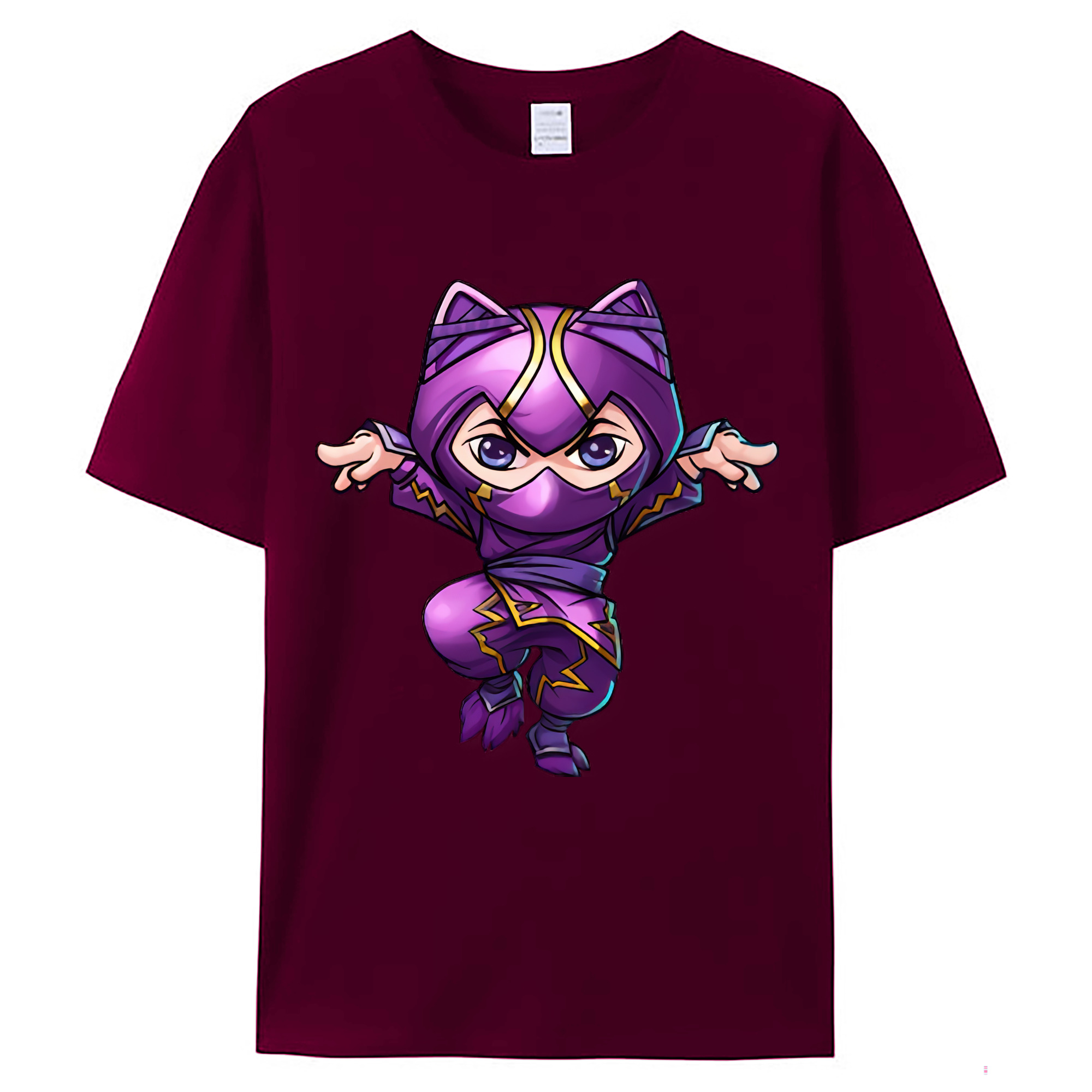 （画像用） リーグ・オブ・レジェンド League of Legends LOL レディースカジュアルプリントTシャツ（綿100％）
